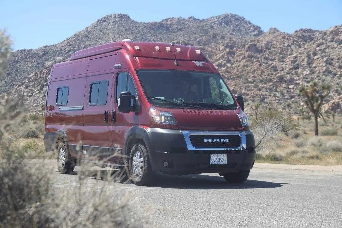 Exterior of the 2023 Winnebago Solis 59PX